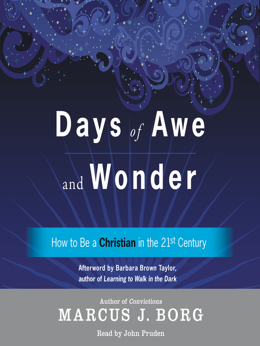 Title details for Days of Awe and Wonder by Marcus J. Borg - Available